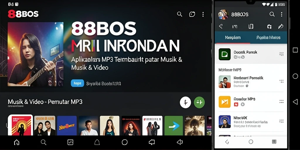 Antarmuka pengguna 88BOS yang modern dan fungsional.