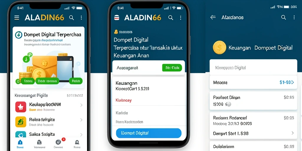 Antarmuka pengguna ALADIN66 yang intuitif dan mudah digunakan.
