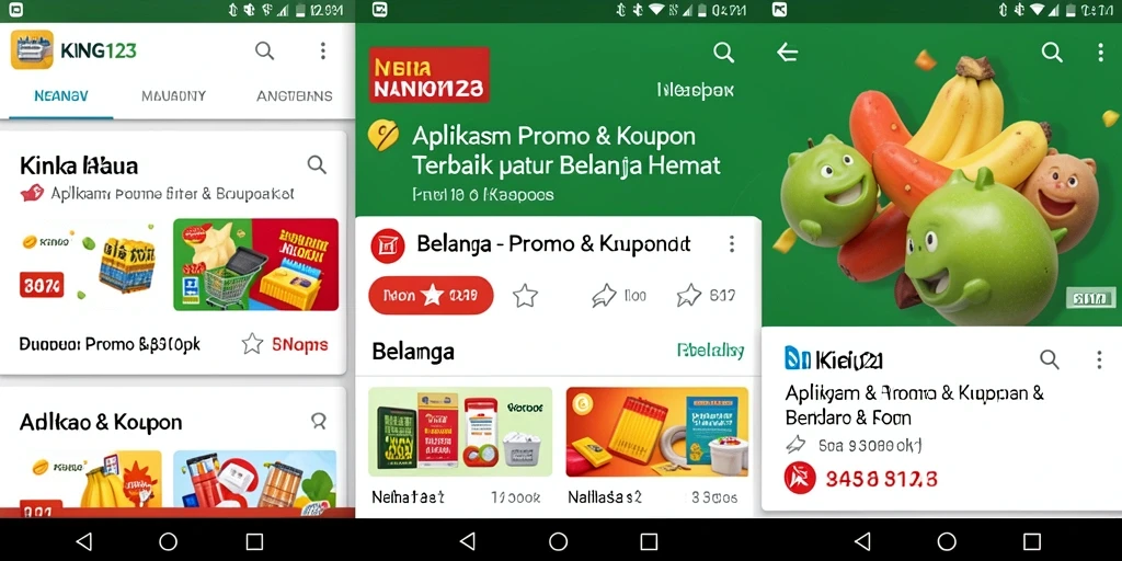 Tampilan antarmuka aplikasi KING123 yang menarik dan mudah digunakan.